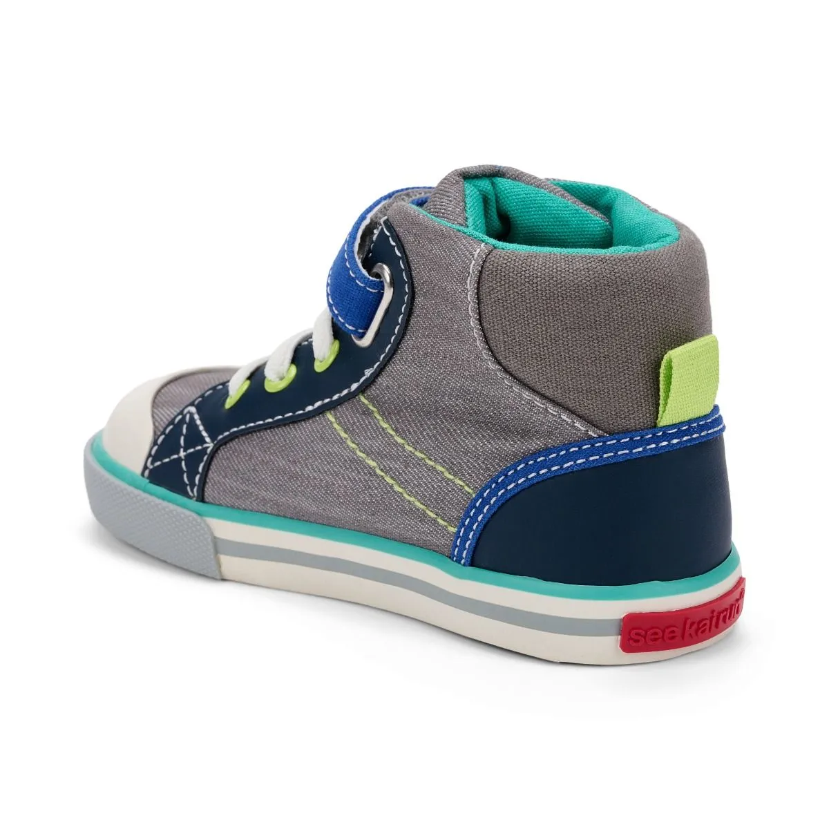 See Kai Run Dane - Grey Denim/Blue