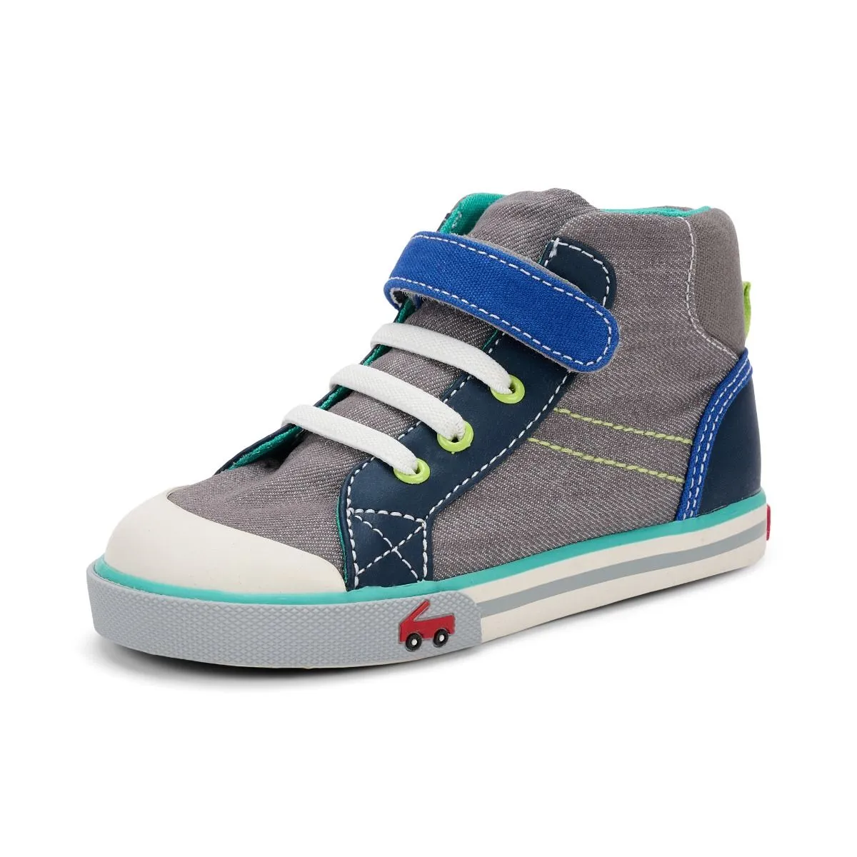 See Kai Run Dane - Grey Denim/Blue