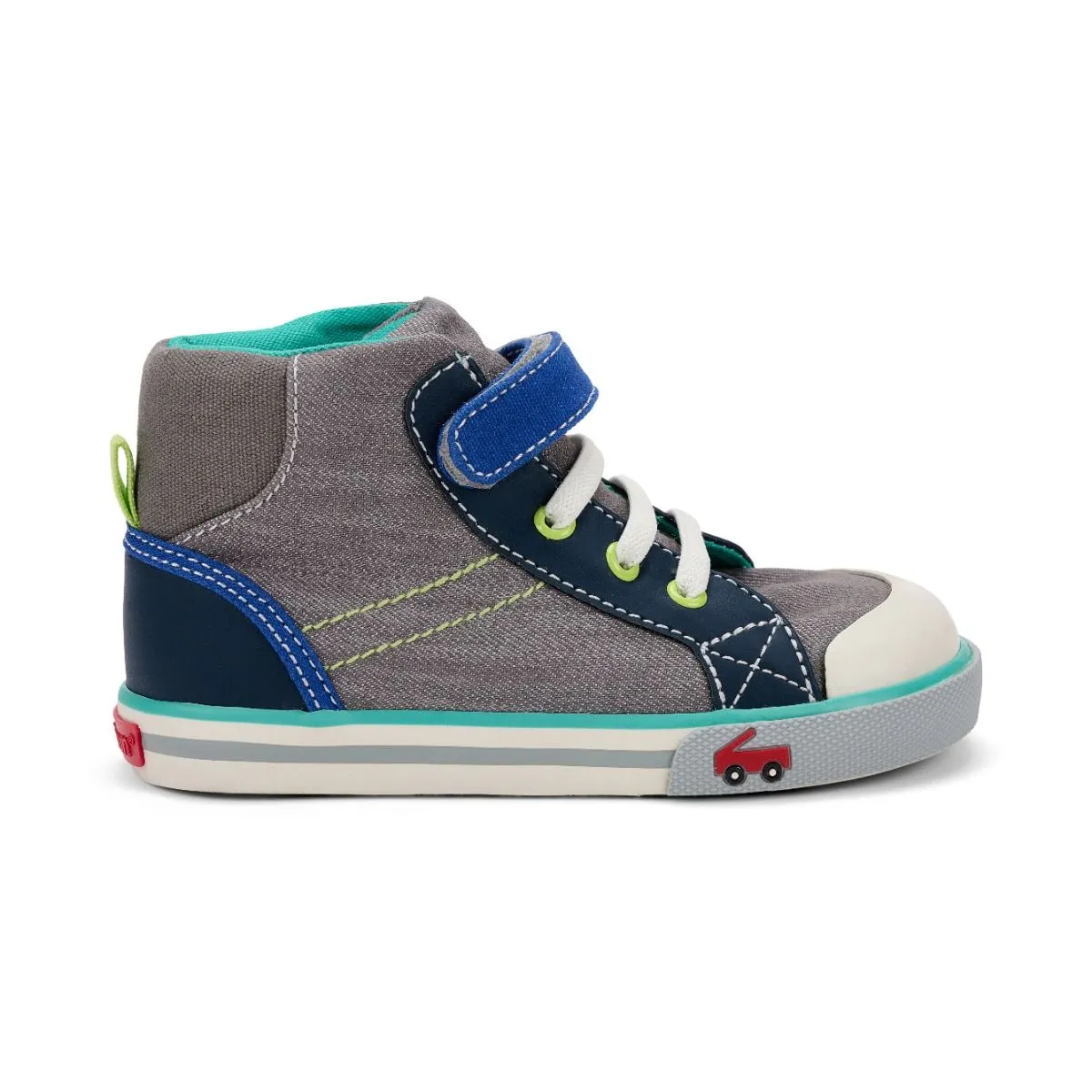 See Kai Run Dane - Grey Denim/Blue