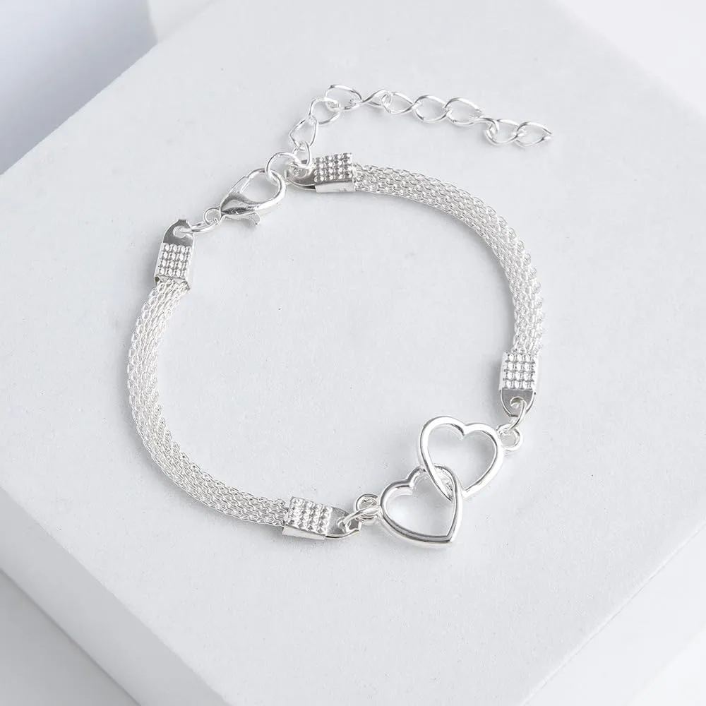 Silver Women's Anklets: Waterproof Cross Heart & Butterfly Designs - Large & Plus Size Ankle Bracelets for Big Ankles - Beach Summer Foot Jewelry