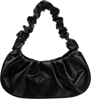Small Ladies Handbags, Elegant PU Leather Hobo Purse for Women, Clutch Purses for Women with Magnetic Snap-Fastener
