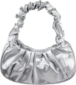Small Ladies Handbags, Elegant PU Leather Hobo Purse for Women, Clutch Purses for Women with Magnetic Snap-Fastener