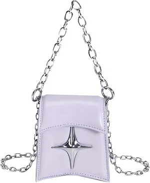 Small Toddler Women Cross Star Crossbody Bags with Vintage Chain Handbags Shoulder Bag for Girls Gift