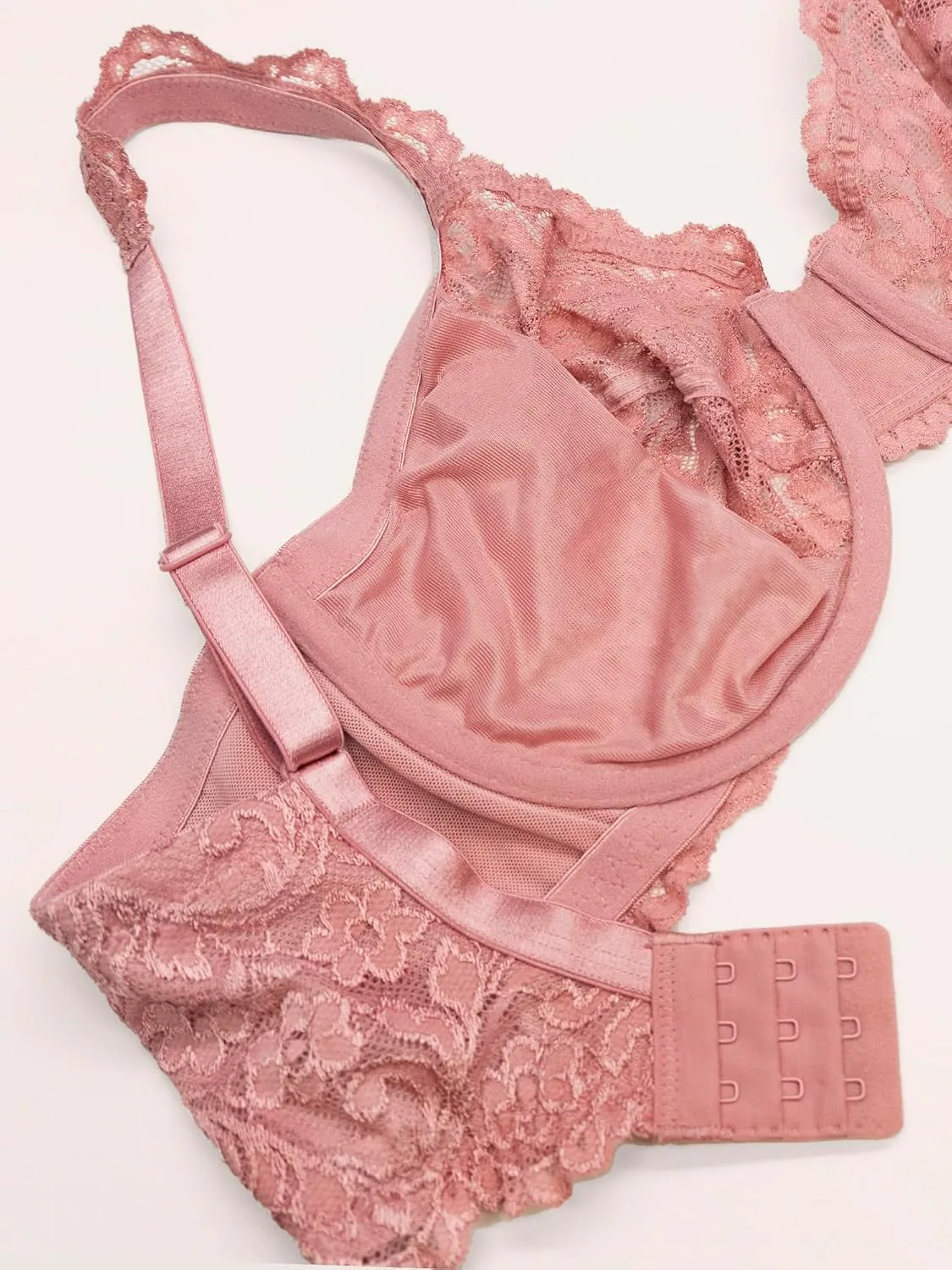 Smart & Sexy Women's Signature Lace Unlined Underwire Bra with Added Support