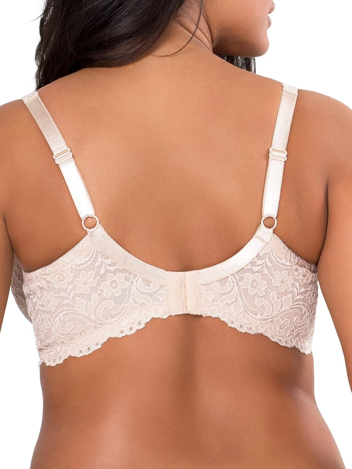 Smart & Sexy Women's Signature Lace Unlined Underwire Bra with Added Support