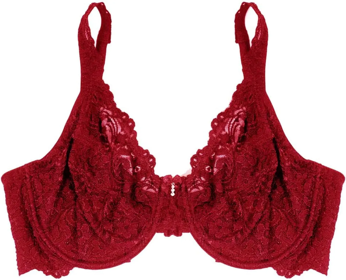 Smart & Sexy Women's Signature Lace Unlined Underwire Bra with Added Support