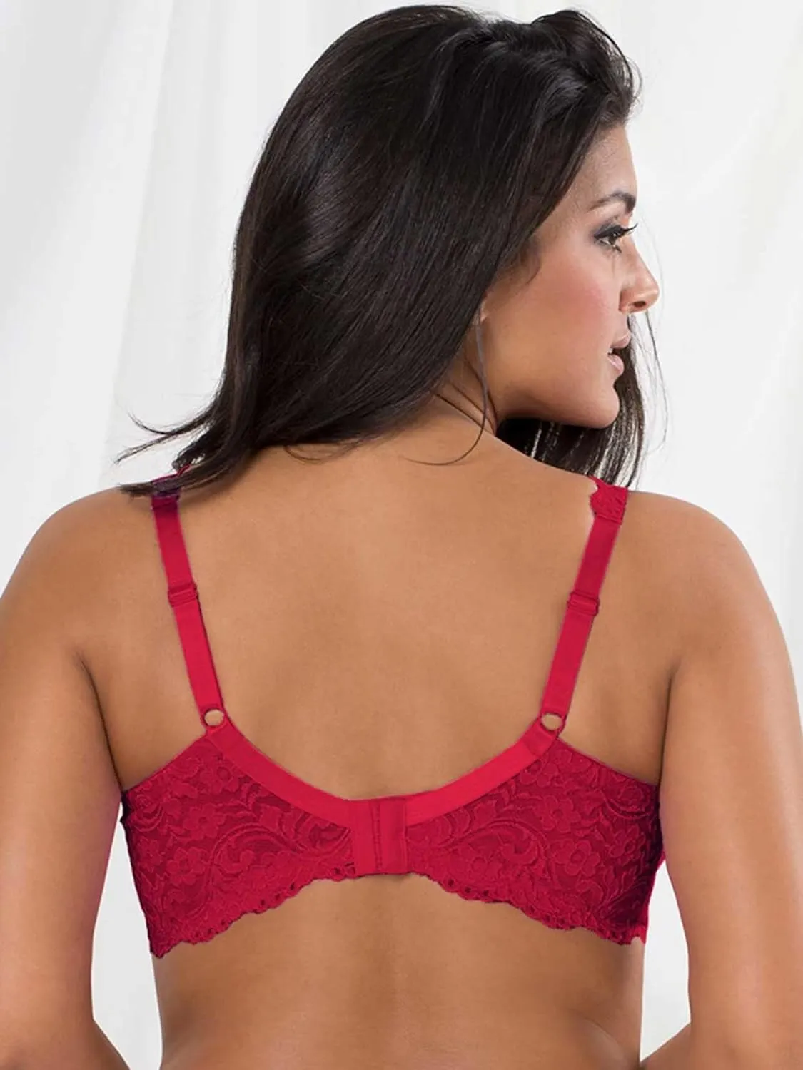Smart & Sexy Women's Signature Lace Unlined Underwire Bra with Added Support