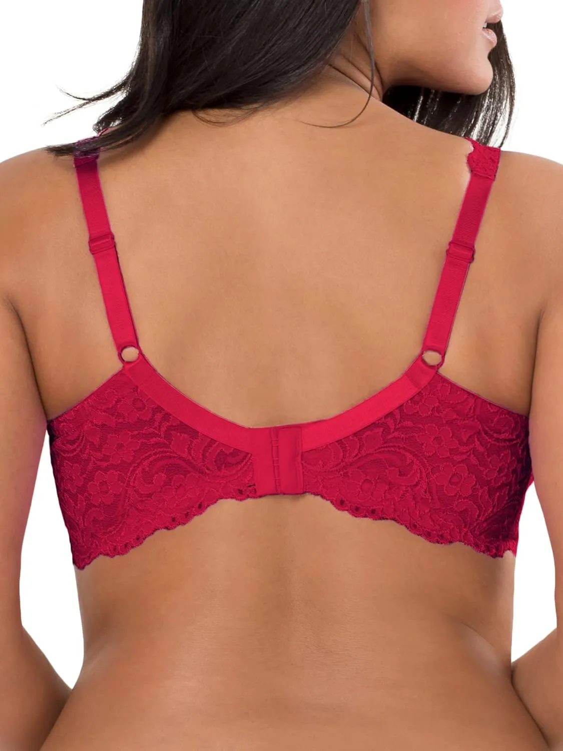 Smart & Sexy Women's Signature Lace Unlined Underwire Bra with Added Support