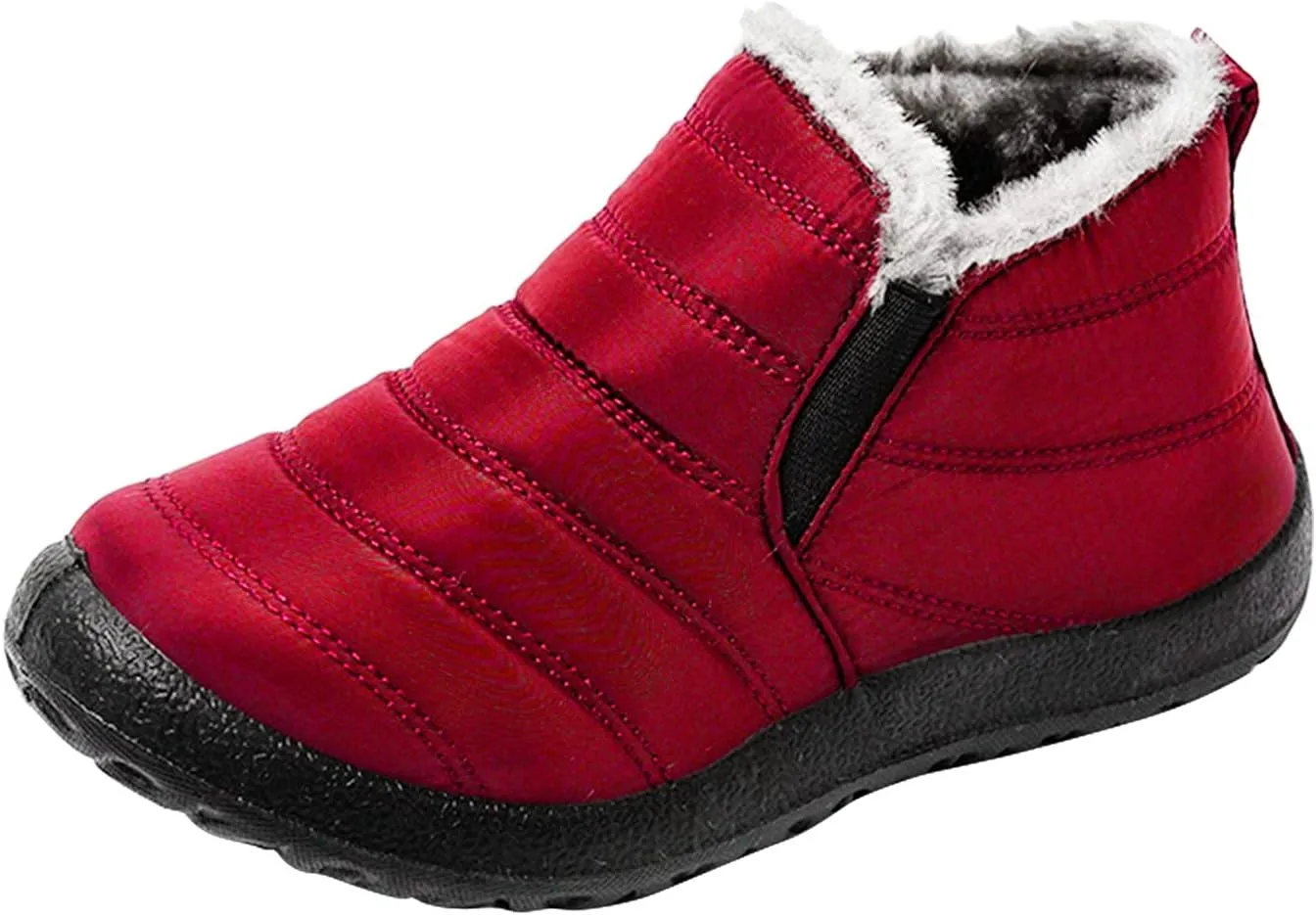 Snow Boots for Women Cute 10 Wide Womens Waterproof Snow Boots Size 6 Womens Winter Boots Slip Resistant Waterproof Work Boots for Women Botas De Invierno Para Mujer De Tacon Bajo Ortopedicas