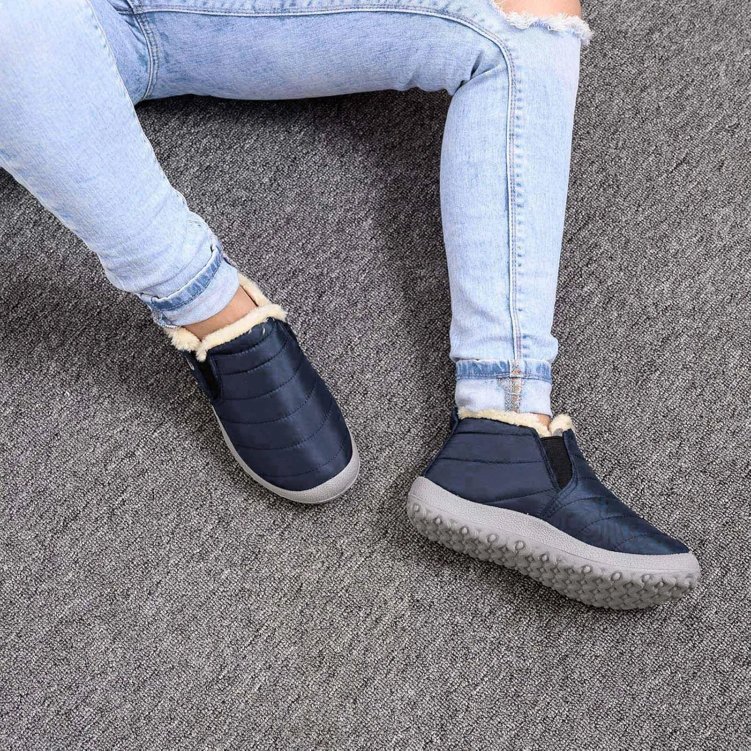 Snow Boots for Women Cute High Ankle Snow Boots Size 9 Wide for Women Extra Wide Width Winter Boots for Women Plus Size Snowboard Boots Women Botas De Invierno Para Mujer Elegantes Cortos