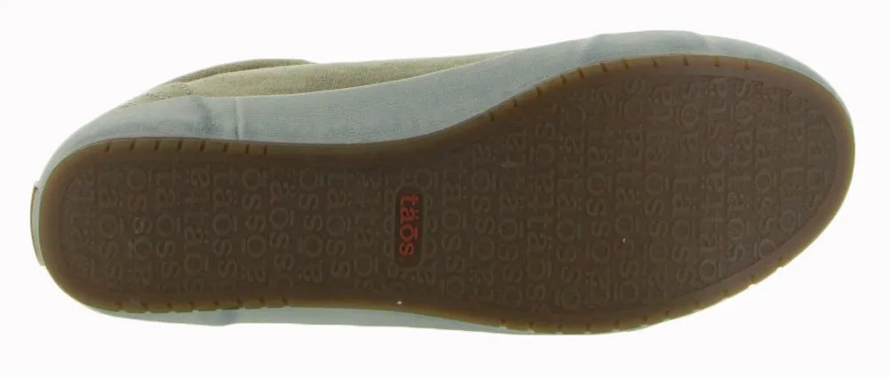 Star in Khaki Washed Canvas by Taos Footwear
