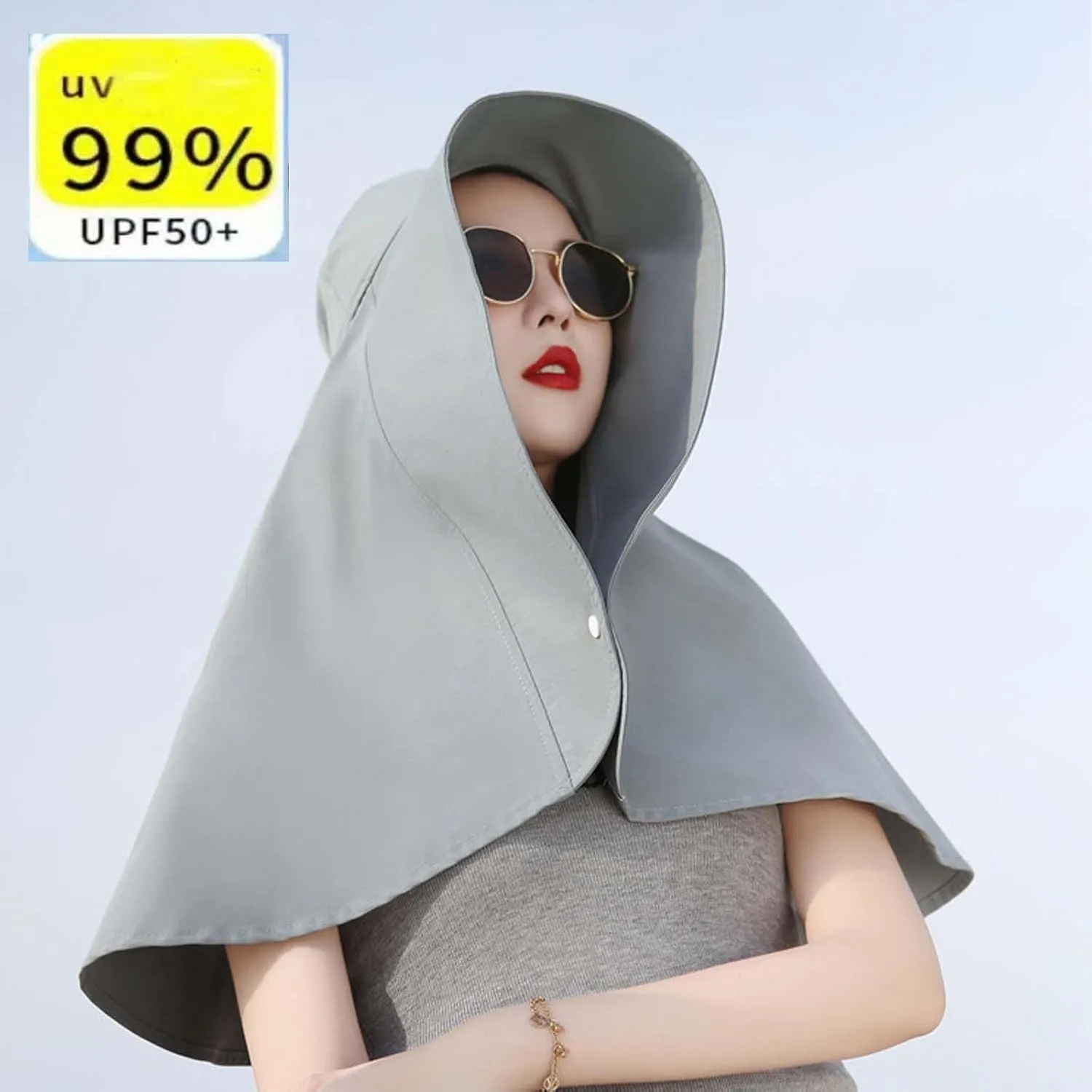 Sun Hats Women Sun Protection Wide Brim Shawl with Neck Flap Hiking Visor Hat Fishing Hat UV Protection Beach Hats