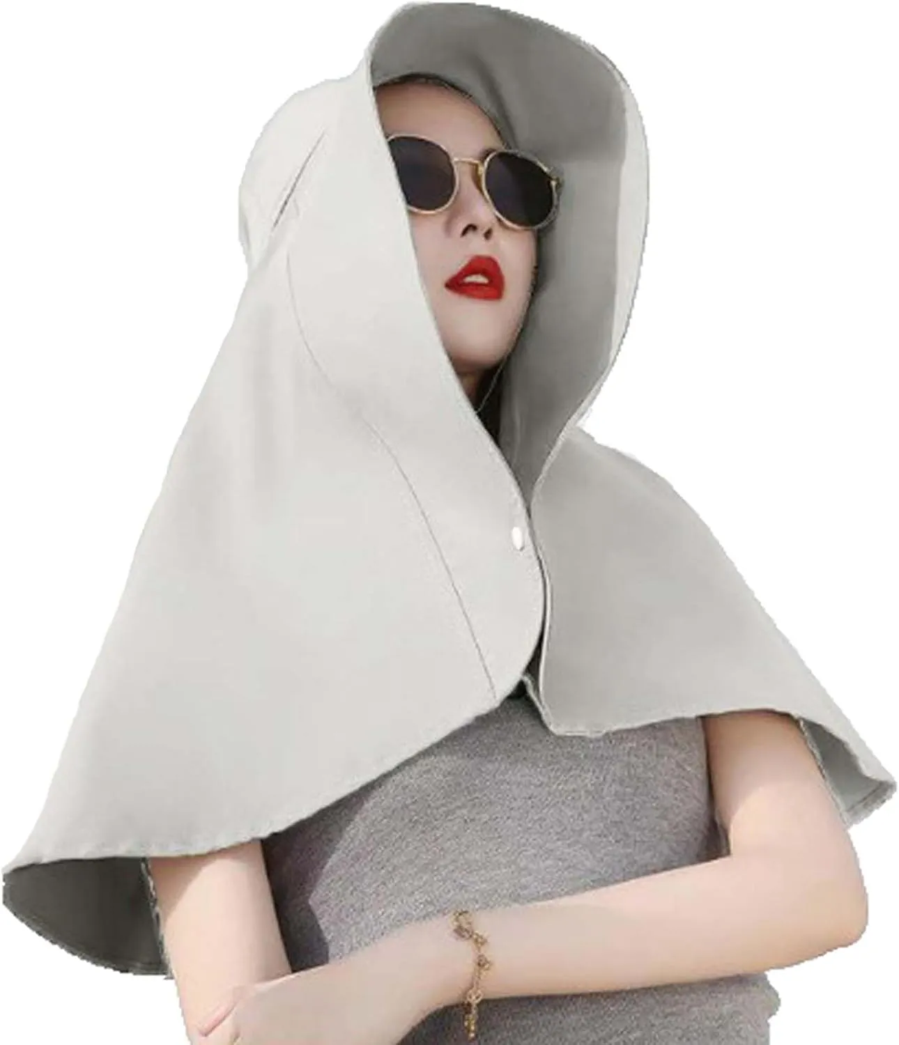 Sun Hats Women Sun Protection Wide Brim Shawl with Neck Flap Hiking Visor Hat Fishing Hat UV Protection Beach Hats