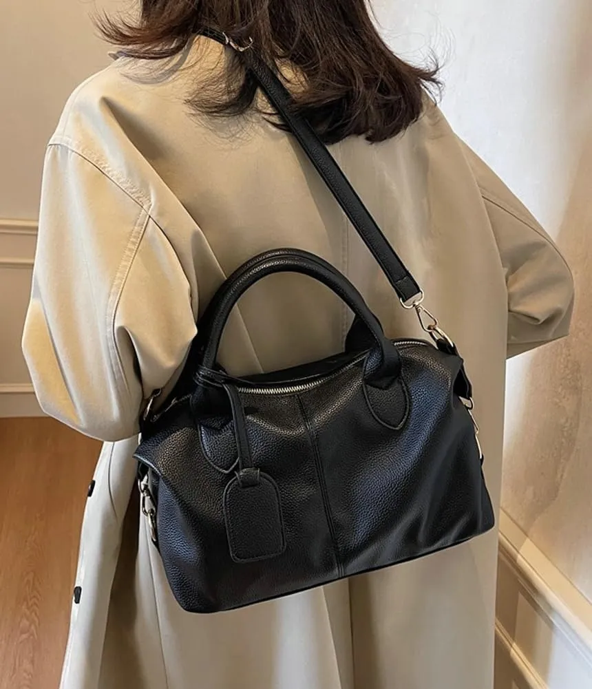Top Handle Bags for Women Soft Leather Handbag Clutch Tote Bag Shoulder Satchels Purse Crossbody Bags Pillow Purse