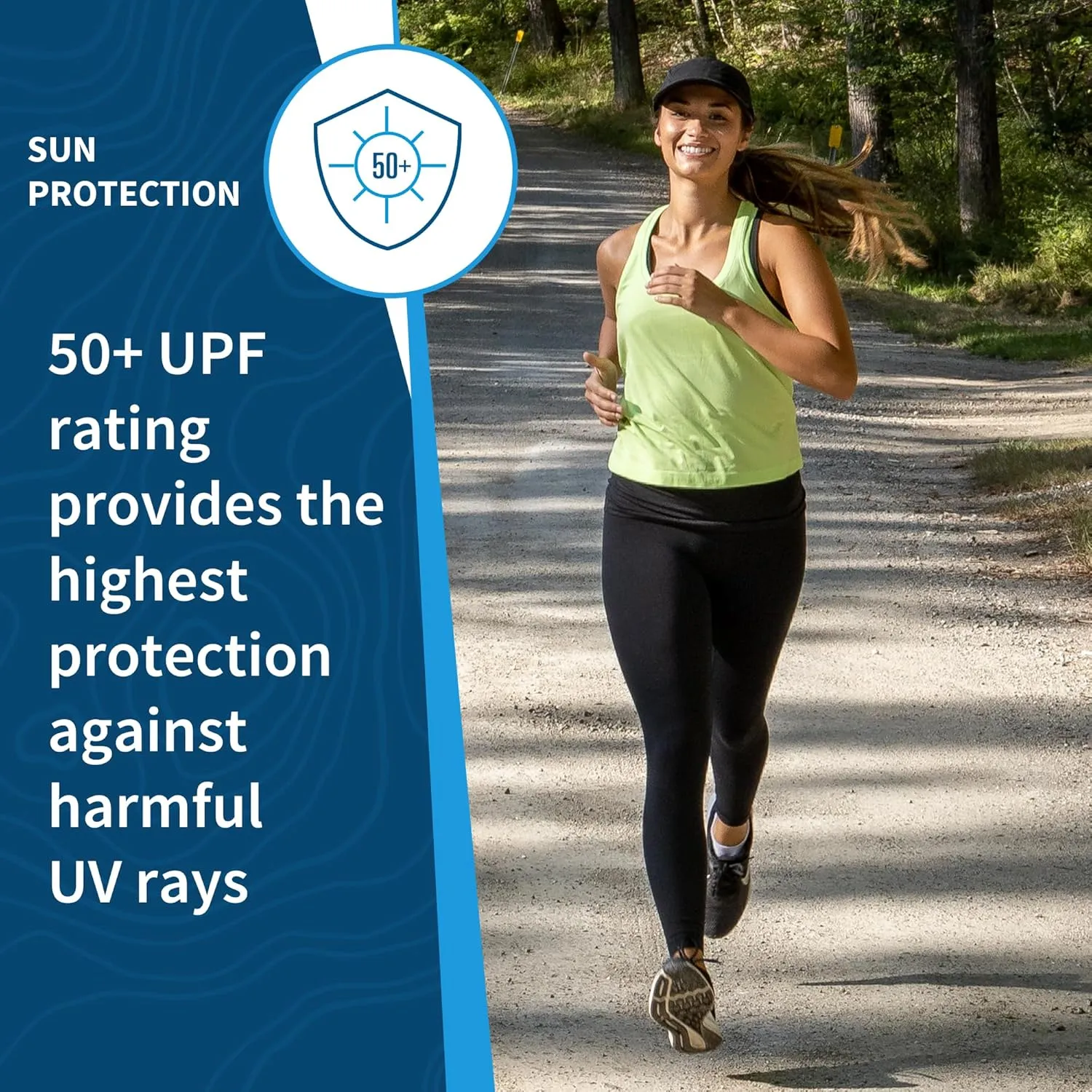 TrailHeads UV Protection Running Hats for Women, 50  UPF - Summer Hats for Women Baseball Cap - Tennis, Golf, Gym, Workout