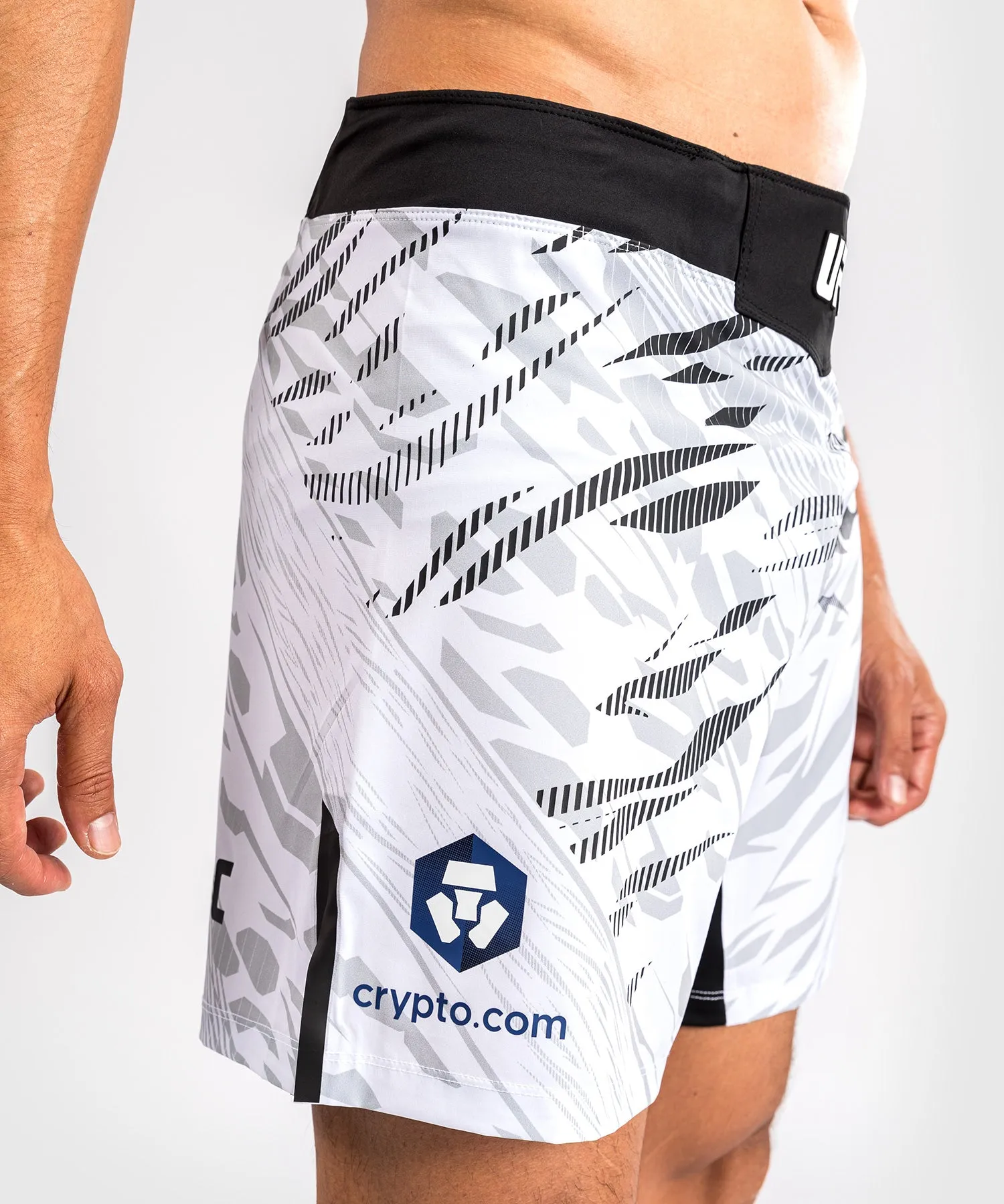 UFC Fusion by Venum Authentic Fight Night Men’s Fight Short - Short Fit - White