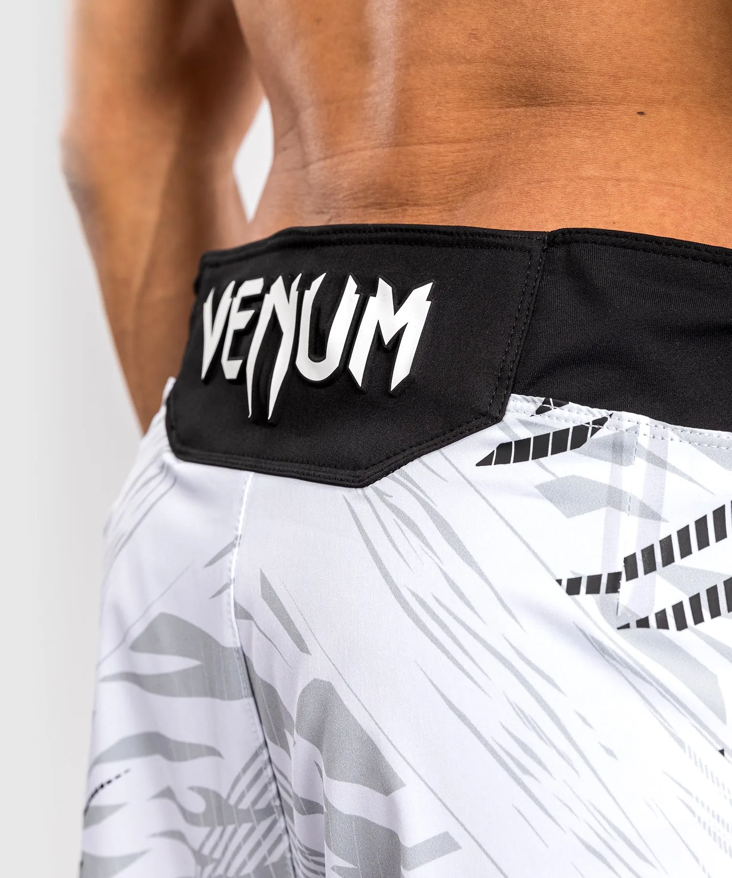 UFC Fusion by Venum Authentic Fight Night Men’s Fight Short - Short Fit - White