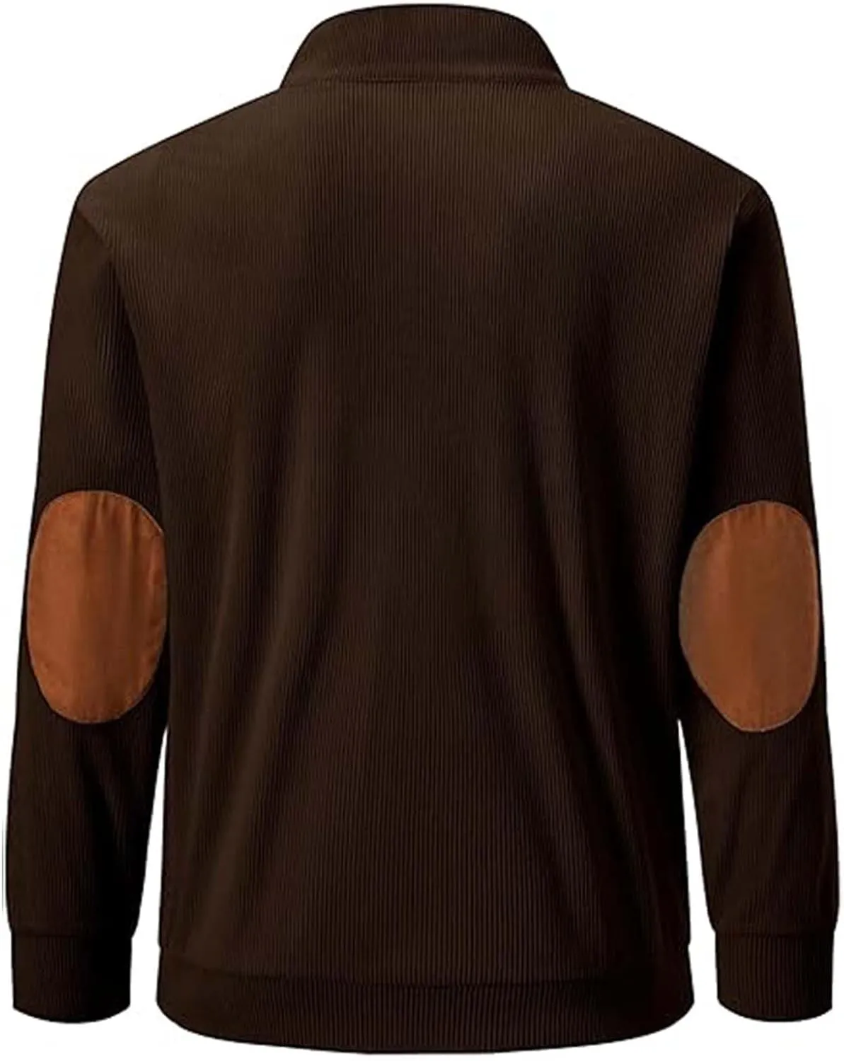 Ugly Christmas Sweatshirts for Men 1/4 Button Stand Collar Pullover Xmas Tree Printed Graphic Long Sleeve Polo Shirt
