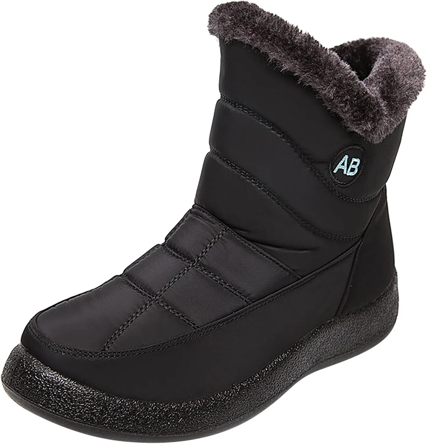 Winter Boots for Women Wide Width Waterproof Womens Tall Winter Snow Boots Warm Winter Boots Women Waterproof Womens Waterproof Boots Ankle Womens Warm Winter Boots Wide Width Sale Clearance