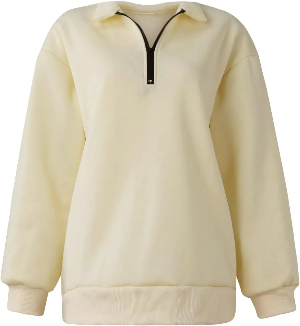 Women Oversized Sweatshirts Hoodies Trendy Zip Pullover Long Sleeve Fall Outfits Clothes 2024