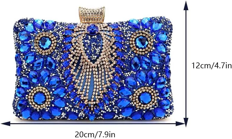 Women Shoulder Bag Rhinestones Shinny Crossbody Bag Glitter Evening Bags for Parties Wedding Clubs