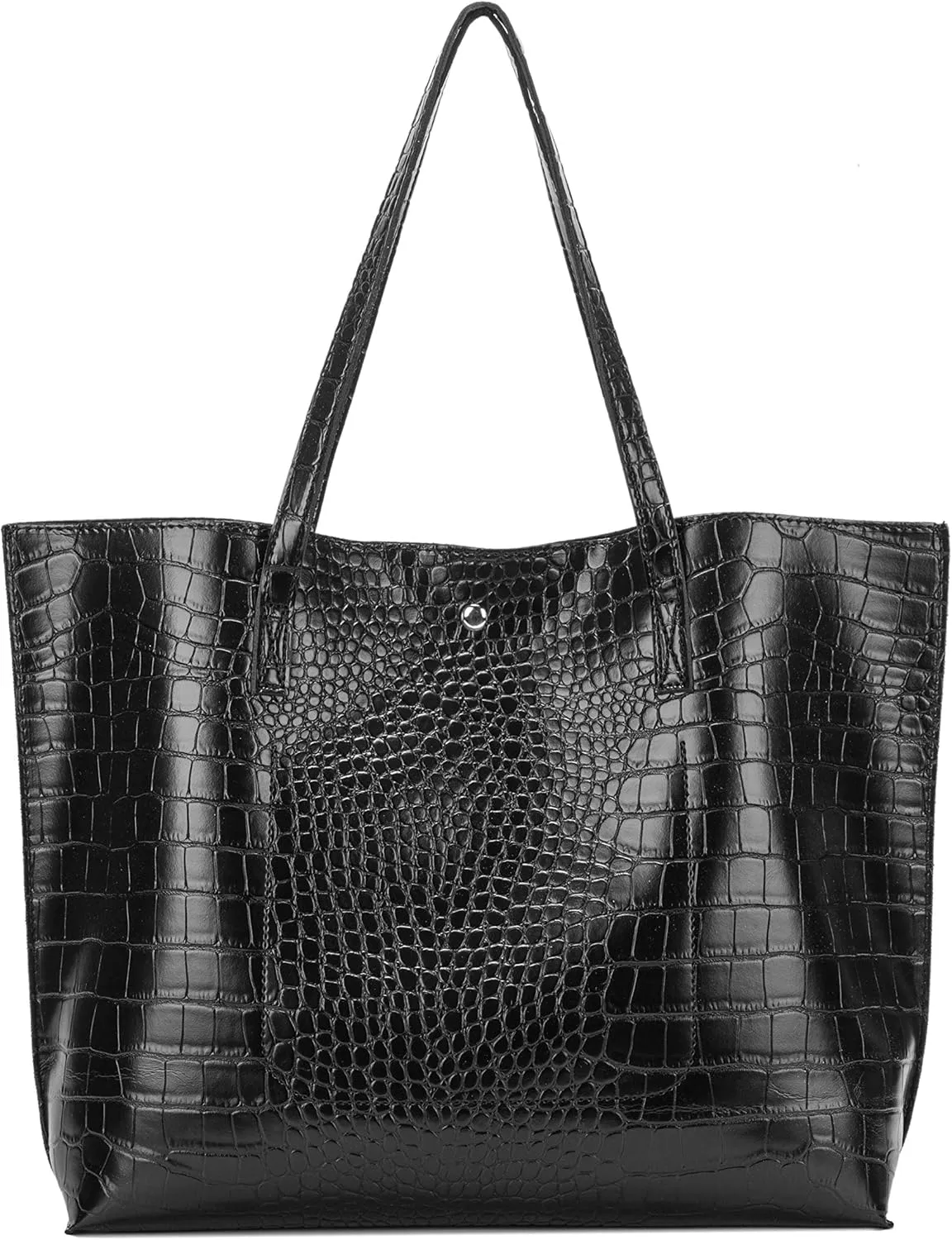 Women Tote Bags Top Handle Satchel Handbags PU Faux Leather Tote Bag with Tassel Shoulder Purse
