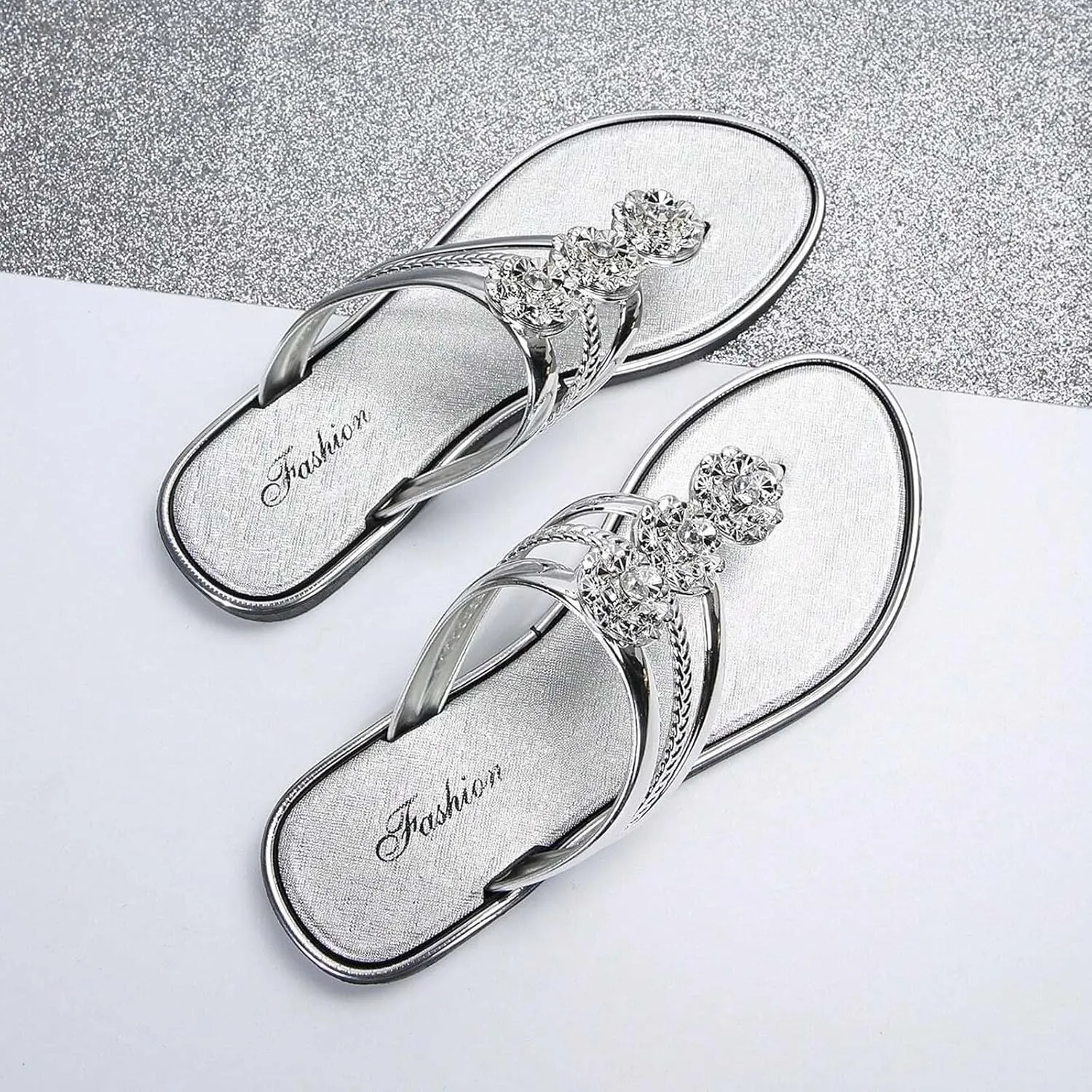 Women's Breathable Beach Flat Sandals Versatile Casual Work Summer Shoes Comfortable Walking Flat Sandals
