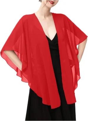 Womens Chiffon Shawls And Wraps Wedding Party Sheer Shawl Scarf For Evening Dresses Scarf for Women Winter
