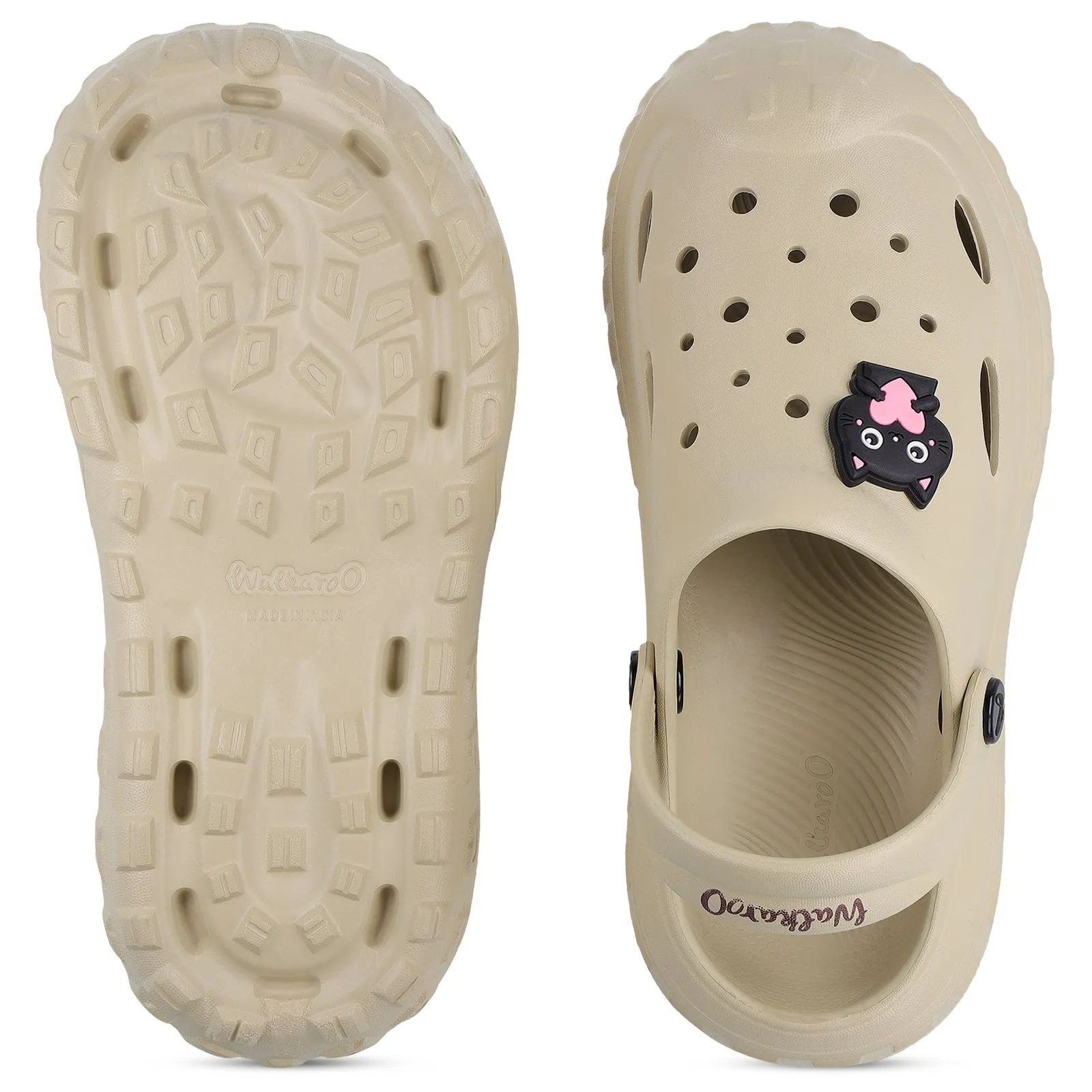 Women's Clogs  - WC8931 Cream