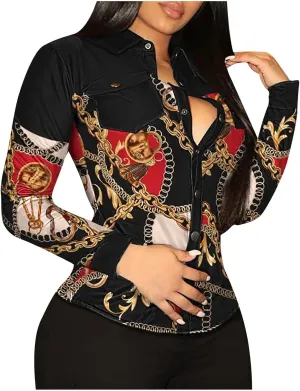 Women's Faux Leather Jacket Soft PU Snap Button Down Shirt Shacket Long Sleeve Motorcycle Fashion Leather Jacket