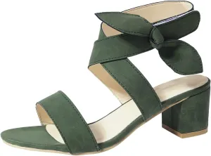 Women's Heel Sandals Open Toe Strap Ankle Buckle Bowknot Dress Pump Shoes Fashion Elegant Casual Summer Chunky Heels