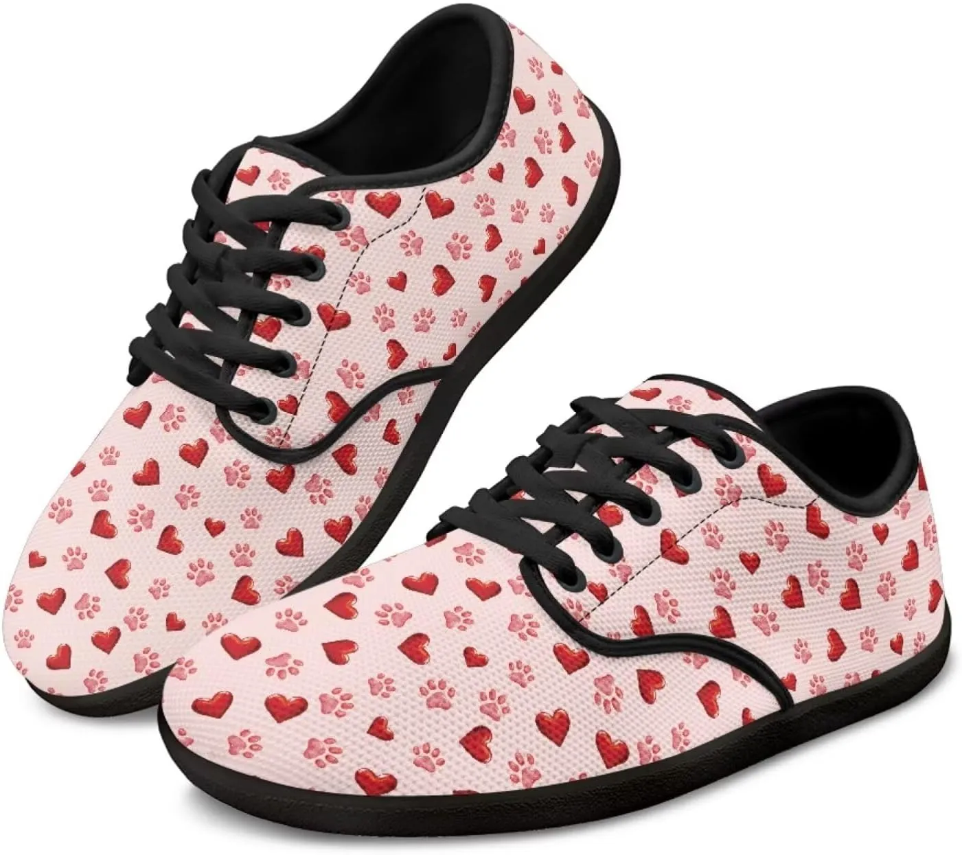 Womens Lace Up Walking Shoes Mesh Sneakers Wide Toe Box Barefoot Shoes Flats Shoes Casual Footwear