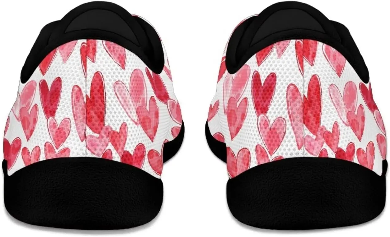 Womens Lace Up Walking Shoes Mesh Sneakers Wide Toe Box Barefoot Shoes Flats Shoes Casual Footwear