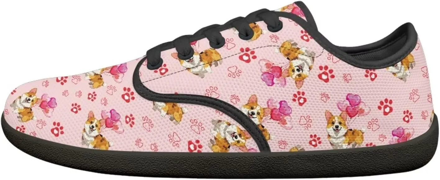Womens Lace Up Walking Shoes Mesh Sneakers Wide Toe Box Barefoot Shoes Flats Shoes Casual Footwear