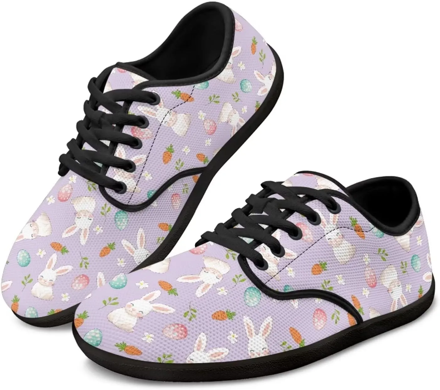 Womens Lace Up Walking Shoes Mesh Sneakers Wide Toe Box Barefoot Shoes Flats Shoes Casual Footwear