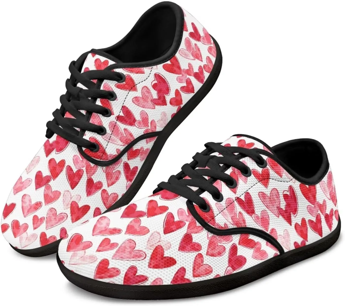 Womens Lace Up Walking Shoes Mesh Sneakers Wide Toe Box Barefoot Shoes Flats Shoes Casual Footwear