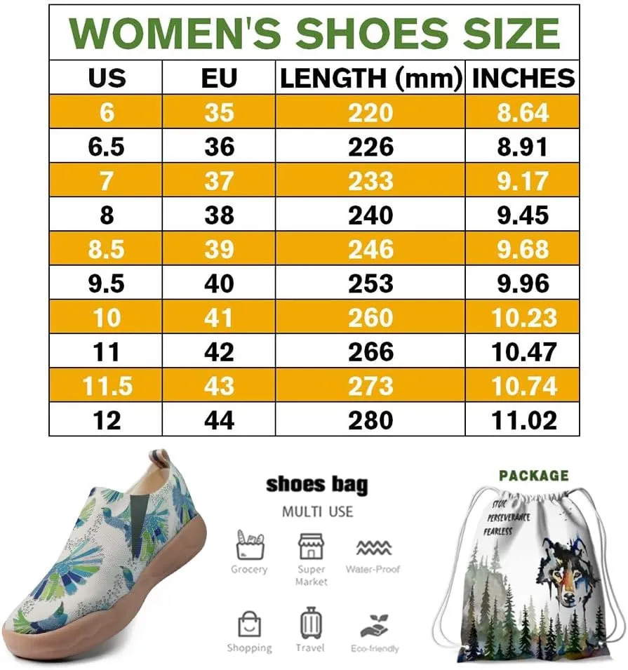 Women's Outdoor Sports Hiking Casual Shoes Travel Shoes Fashion Knitted Multi-Color Series Loafers