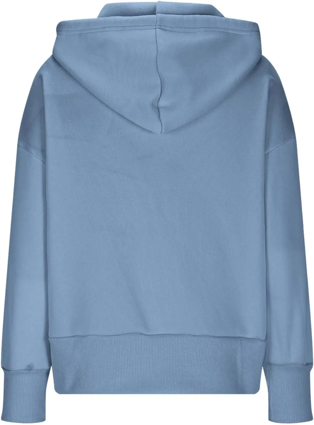 Womens Oversized Full Zip Up Hoodie with Pockets Fleece Sweatshirt Fall Winter Warm Casual Loose Apparel Clothes