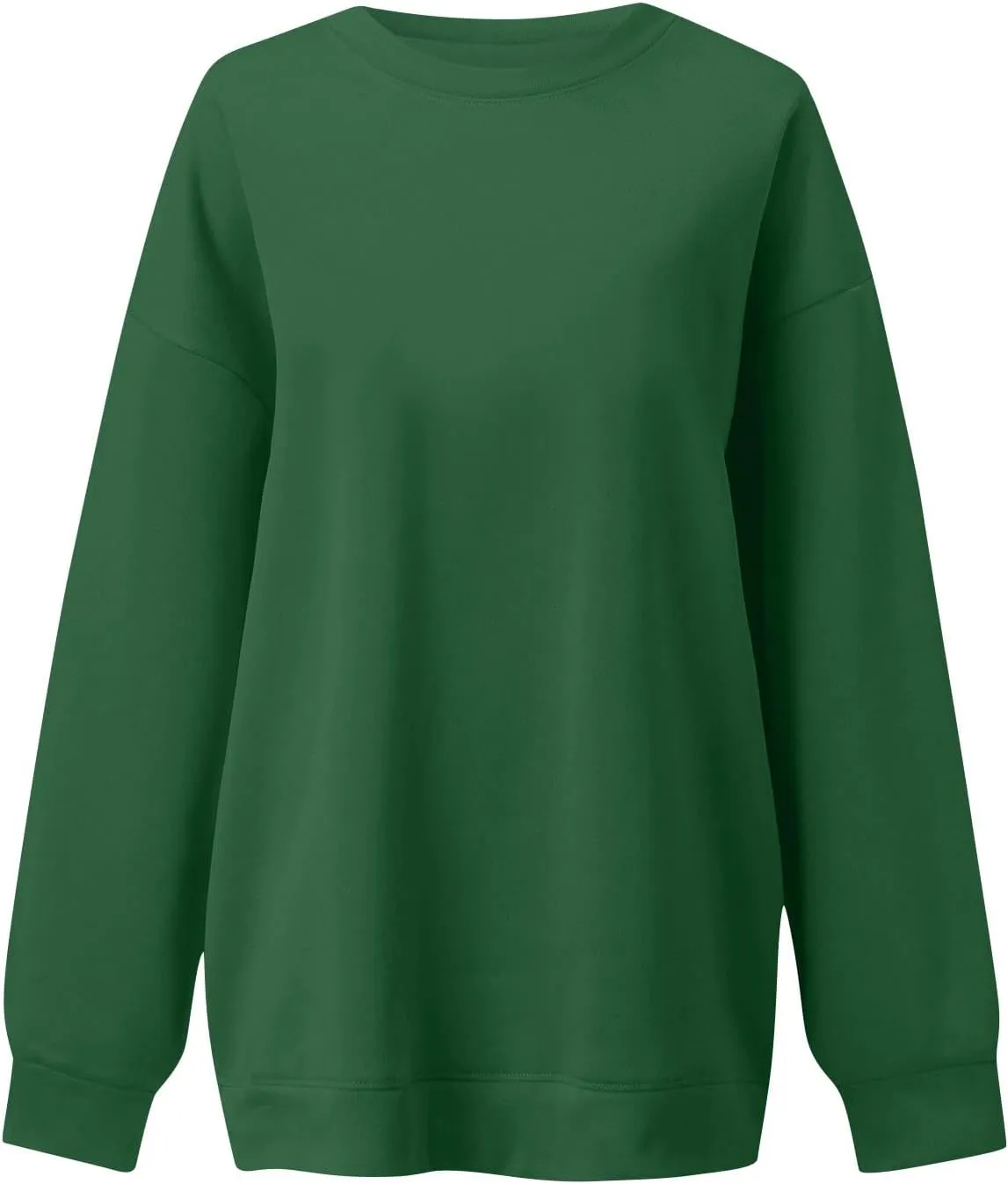 Womens Oversized Sweatshirts Crew Neck Pullover Sweaters Casual Comfy Fall Outfits Clothes 2024