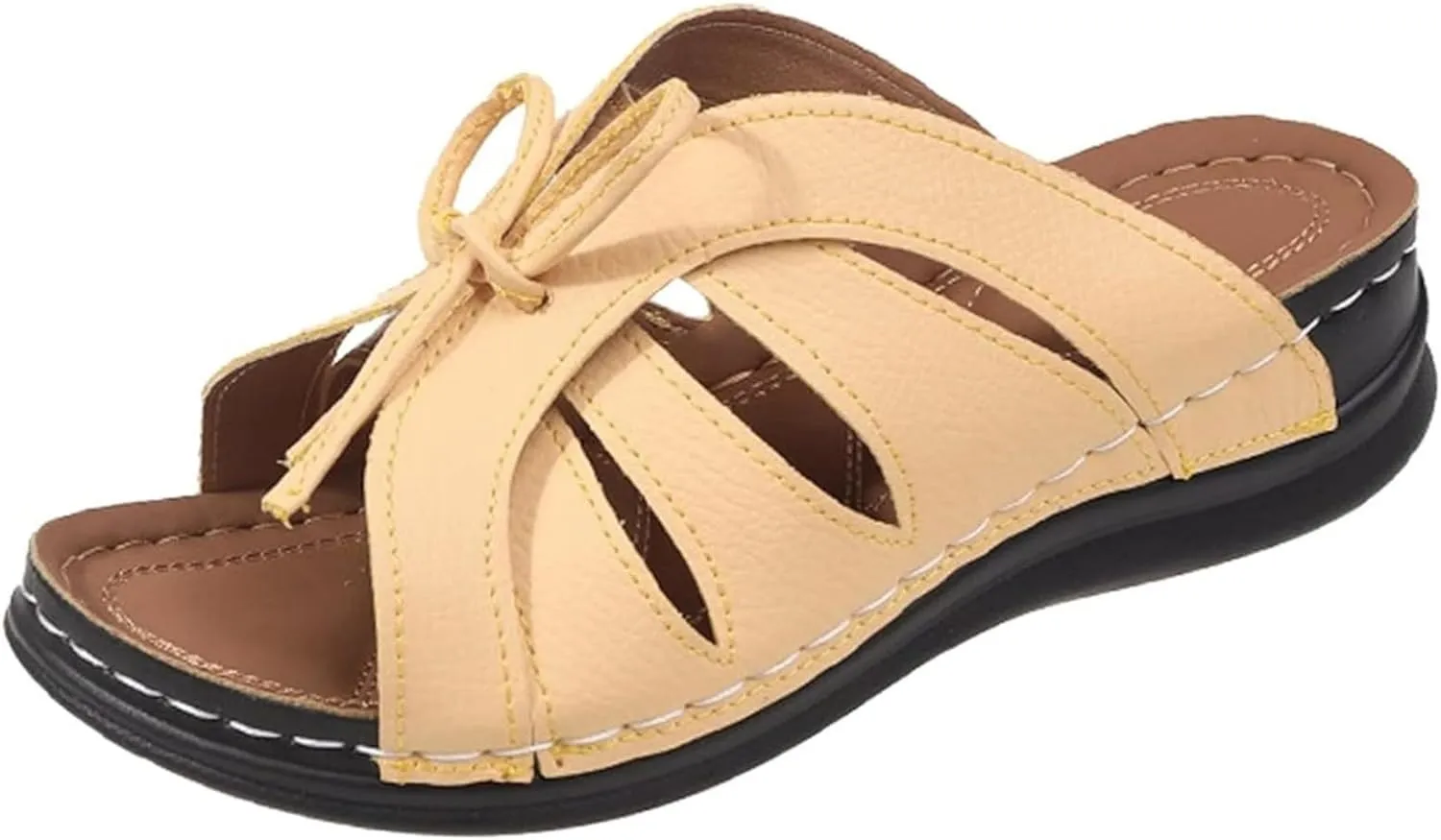 Women's Sandals Comfortable Cute Orthotic Flips Flops Arch Support for Flat feet Walking Beach Orthopedic Slippers Slides