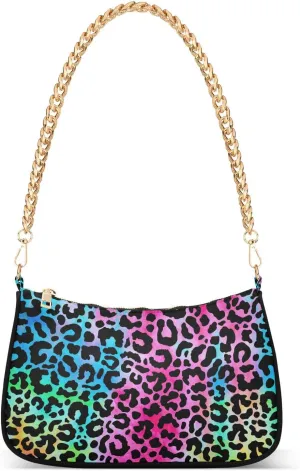 Womens Shoulder Bag Crossbody Purse Hobo Handbag for Ladies Gold Chain