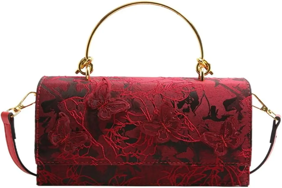 Womens Trendy Evening Clutch Y2k Shoulder Crossbody Bag Small Tote Purse Handbags Vegan Leather Satchels for Wedding