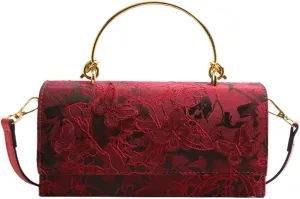 Womens Trendy Evening Clutch Y2k Shoulder Crossbody Bag Small Tote Purse Handbags Vegan Leather Satchels for Wedding