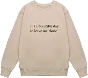 YITAN Women Graphic Cute Sweaters Funny Pullover Teen Girls Sweatshirts