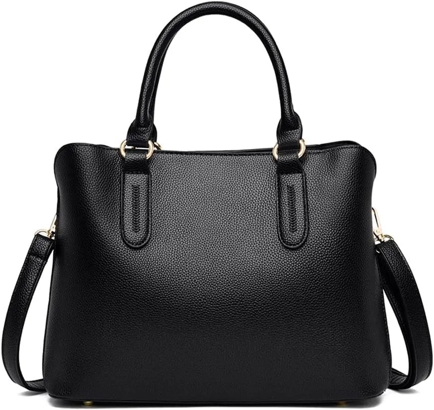 ZiMing Handbags for Women Top Handle Bag Vegan Leather Satchel Purses Medium Tote Bags Shoulder Crossbody Bag Ladies Handbag